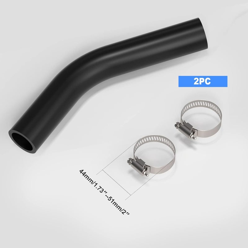 Artudatech Fuel Tank Filler Hose With 2PCS Clamps for Jeep TJ Wrangler 2003-2006 - Image 5